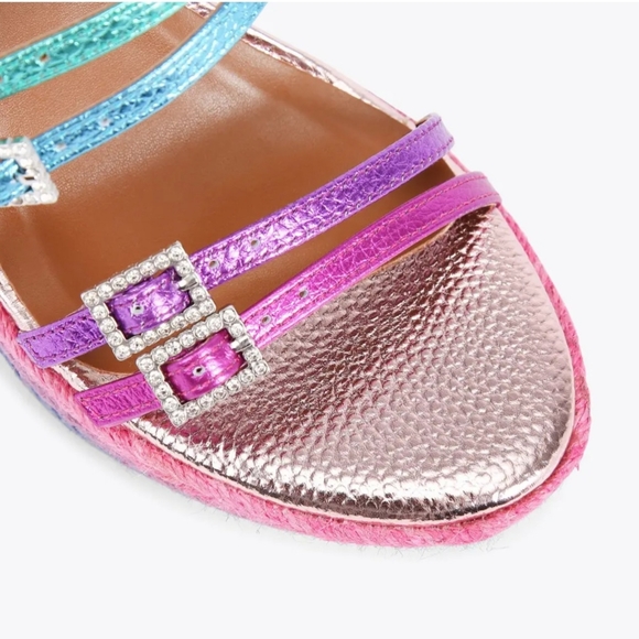 KURT GEIGER LONDON PIERRA WEDGE HEEL - Picture 5 of 9